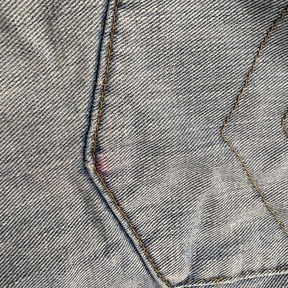 Tommy Hilfiger Vintage Side Snap Jean Shorts Women’s Size 12 - Picture 11 of 11